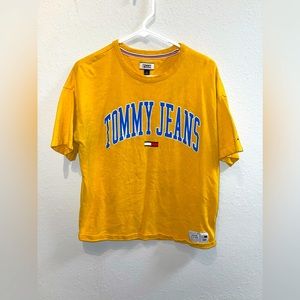 Yellow Tommy Jeans T-Shirt